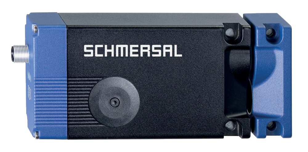 Schmersal AZM400Z-ST-I1-1P2P AZM400Z-ST-I1-1P2P Schmersal - Solenoid interlocks; Individual coding with RFID technology; Coding level "High" according to ISO 14119; Connector M12, 8-pole; Guard locking monitored; 1 Diagnostic output; manual release; Bistable, motor-driven system; Clamping force 10.000; Release pos AZM400Z-ST-I1-1P2P on Applied Automation