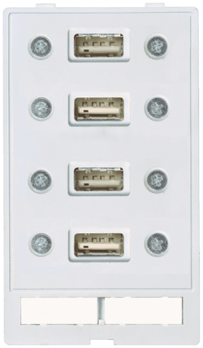 Murr Elektronik 4000-68000-0950000 4000-68000-0950000 Murrelektronik - MODLINK MSDD DATA INSERT, 4xUSB-A female/female 4000-68000-0950000 on Applied Automation