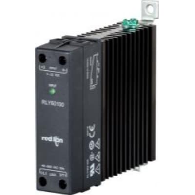 Red Lion RLY60100 Red Lion RLY60100 is a Solid State Relay (SSR) designed for 30A single-phase applications and is DIN rail mounted. It supports a rated voltage of up to 300Vac and utilizes the DeviceNet communication protocol for integration into automation systems. RLY60100 on Applied Automation