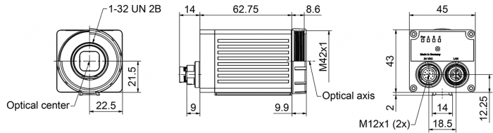 SensoPart 631-91042 631-91042 SENSOPART - Vision sensor for object detection, presence check, completeness check, position inspection and measurement tasks., V10C-OB-A3-C-2 631-91042 on Applied Automation