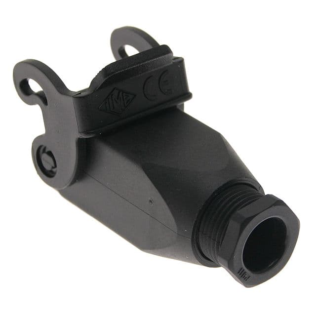 Mencom CK-03VGN Plastic, Rectangular Hood, size 21.21, Single Latch, Top PG11 cable entry, Black CK-03VGN on Applied Automation
