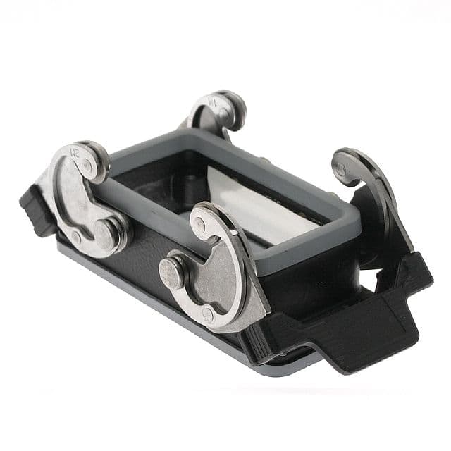 Mencom CHIW-10 Aggressive, Rectangular Base, Bulkhead mount, size 57.27, Double Latch CHIW-10 on Applied Automation