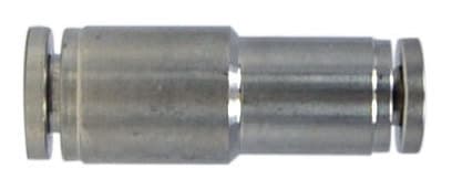 Clippard PQS-RU1208 S/S Push-Quick Reducer Union, 3/8” - 1/4” NPT, Provides a simple method of connecting pneumatic components to each other and system piping. PQS-RU1208 on Applied Automation
