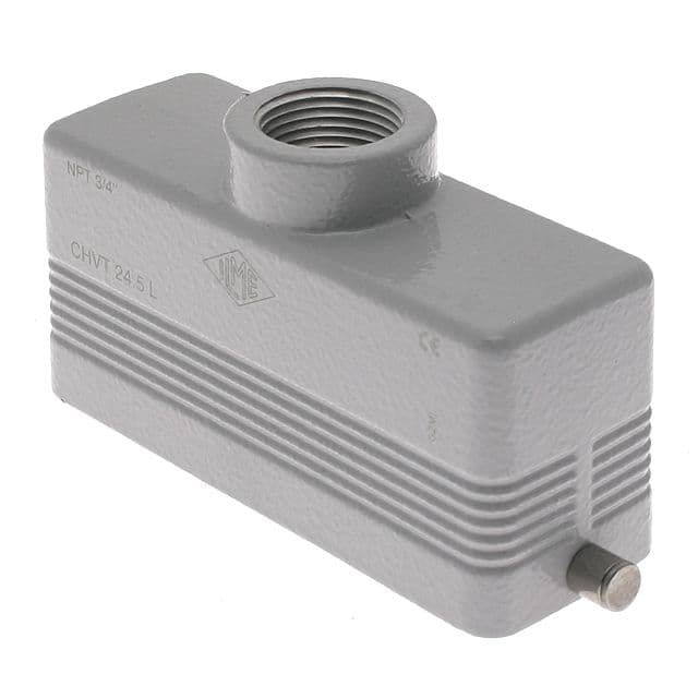 Mencom CHVT-24.5L Standard, Rectangular Hood, size 104.27, 2 Pegs, Top .75-NPT cable entry CHVT-24.5L on Applied Automation