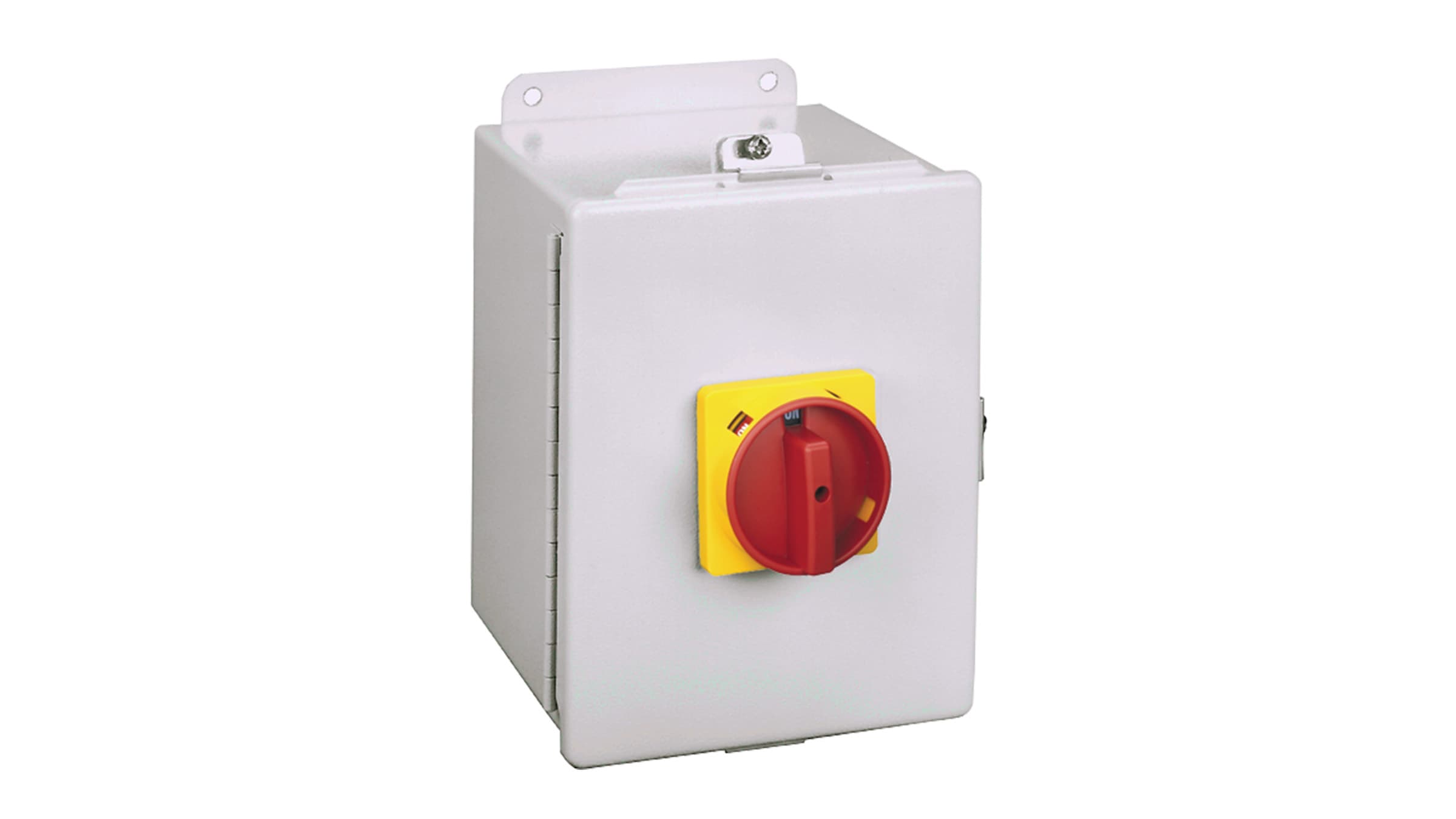 Sprecher + Schuh LA7-63-1753-WN-PE Sprecher + Schuh LA7-63-1753-WN-PE - LA7 UL508 Disconnect Switch, Enclosed, 63A, 3-Pole, Painted Steel 1/3/12/4, Red/Yellow OFF-ON, GND Term LA7-63-1753-WN-PE on Applied Automation