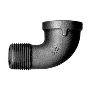 Fairview Fittings BI-116-A BI-116-A PIPE 90ELBOW ; 1/8 MPTX1/8 FPT BLACK IRON BI-116-A on Applied Automation