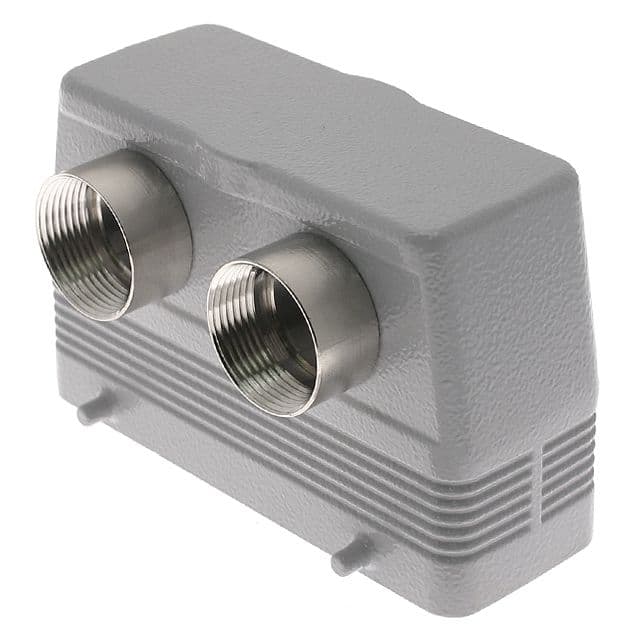Mencom CAF-24.221 Standard, Rectangular Hood, size 104.27, 4 Pegs, 2 Front PG21 cable entries, High Construction CAF-24.221 on Applied Automation