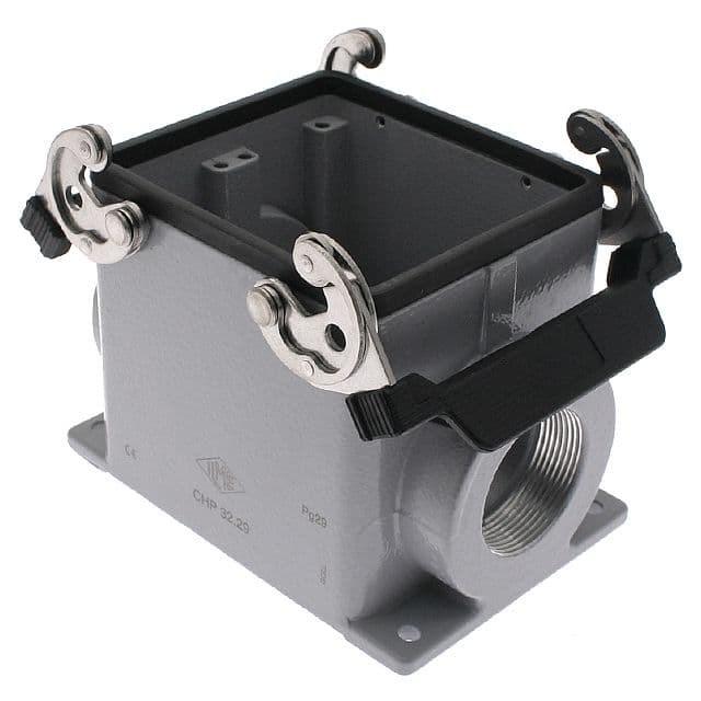 Mencom CHP-32.29 Standard, Rectangular Base, Double Latch, Surface mount, size 77.62, Side PG29 cable entry CHP-32.29 on Applied Automation