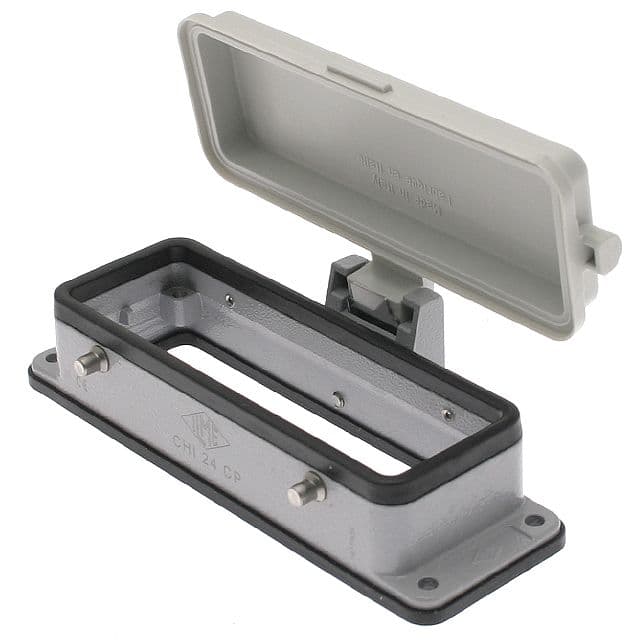 Mencom CHI-24CP Standard, Rectangular Base, Bulkhead mount, size 104.27, 4 Pegs & plastic cover CHI-24CP on Applied Automation