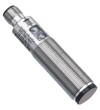 Pepperl + Fuchs VT18-8-400-M/30/40A/118 Diffuse mode sensor, M18 threaded housing design, metal housing, 400 mm detection range, red light, sensitivity adjuster, light/dark on, NPN output, M12 plug, Array control panel with highly visible LED display, Flashing power on LED in case of short-circ VT18-8-400-M/30/40A/118 on Applied Automation