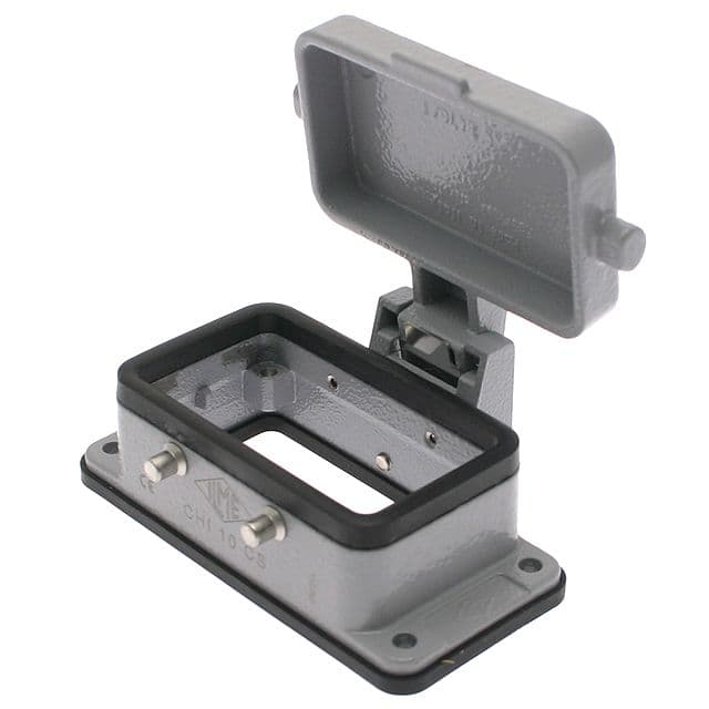 Mencom CHI-10CS Standard, Rectangular Base, Bulkhead mount, size 57.27, 4 Pegs & cover CHI-10CS on Applied Automation