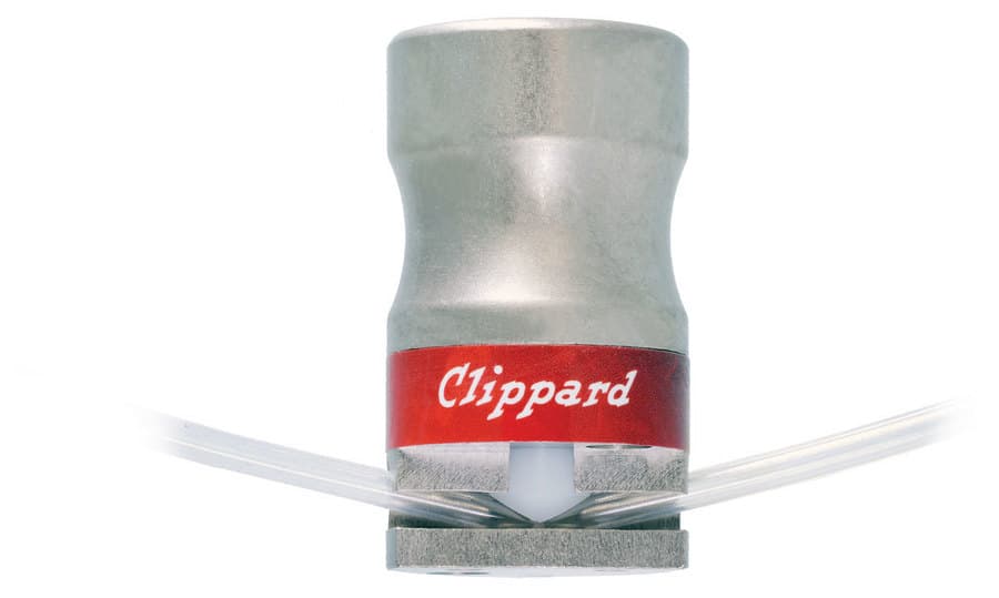 Clippard NPP4-1O-05 2-Way Pneumatic Pinch Valve, Normally-Open, Medical Tubing, Pressure to Close: 30 psig. Comes with 12" of selected tubing. Max tube pressure dependent on tubing selected. NPP4-1O-05 on Applied Automation