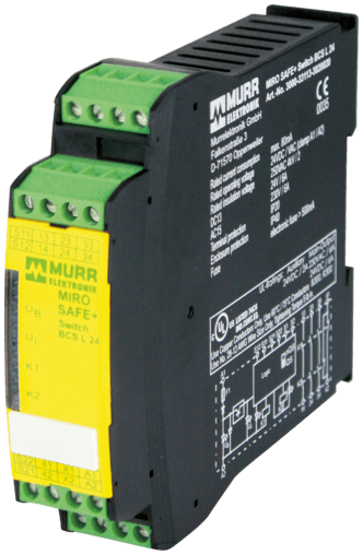 Murr Elektronik 3000-33113-3020020 3000-33113-3020020 Murrelektronik - MIRO SAFE+ SWITCH BCS L 24, 24 VAC/DC - 3 N/O contact / 1 N/C contact, 22,5 mm screw clamps 3000-33113-3020020 on Applied Automation