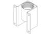 Panasonic FEC-PA1 FEC-PA1 Panasonic - Ceiling Pole Adapter for PTZ Camera Mounting Brackets FEC-PA1 on Applied Automation