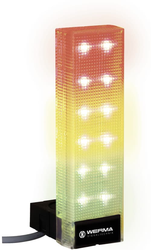 Werma 690.300.55 VarioSIGN 2S Cont. tone 24VDC GN/YE/RD 690.300.55 on Applied Automation
