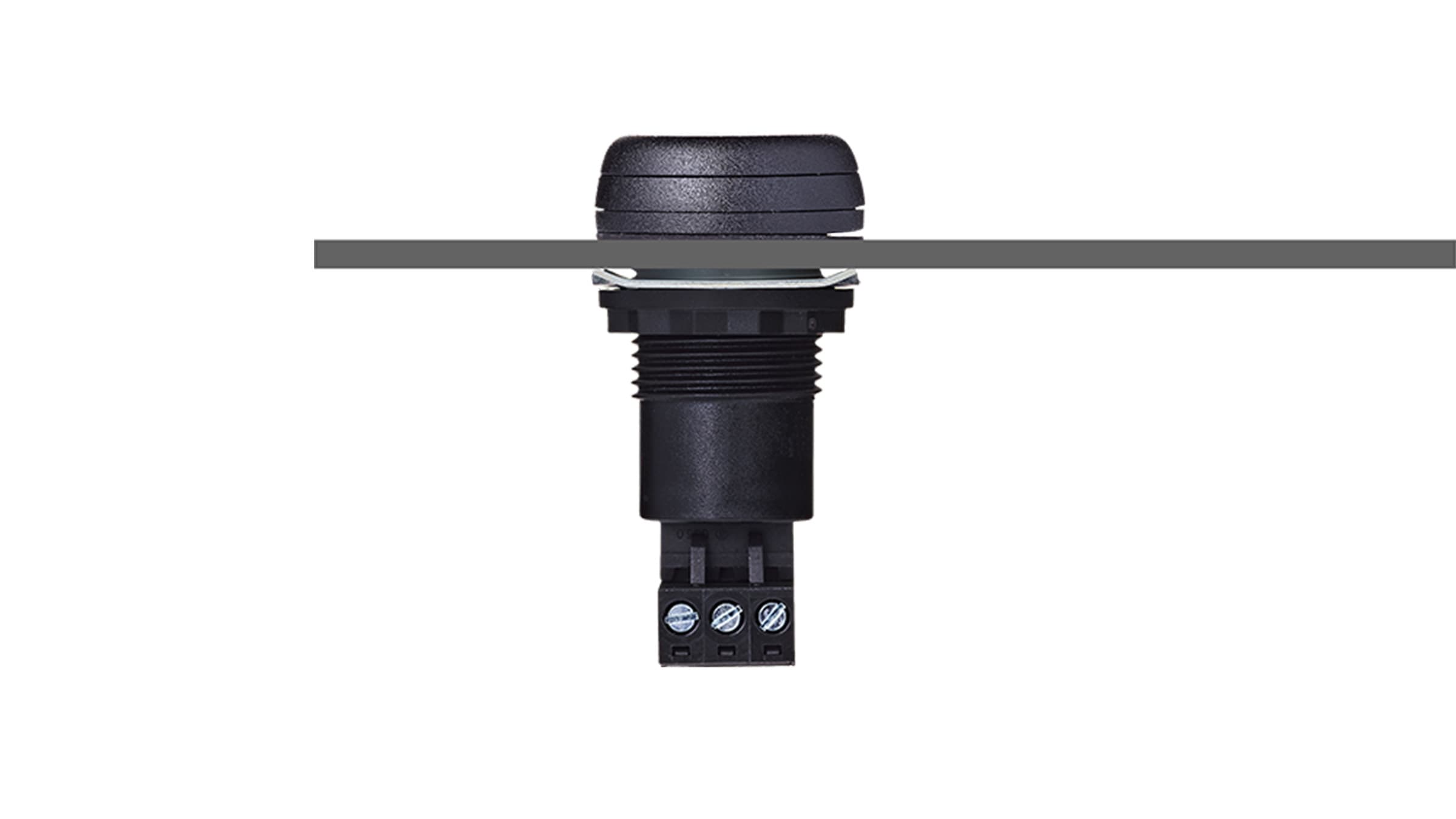 Sprecher + Schuh 812500405 Sprecher + Schuh 812500405 - ESK Panel mount buzzer M22 12-24 V AC/DC , black 812500405 on Applied Automation