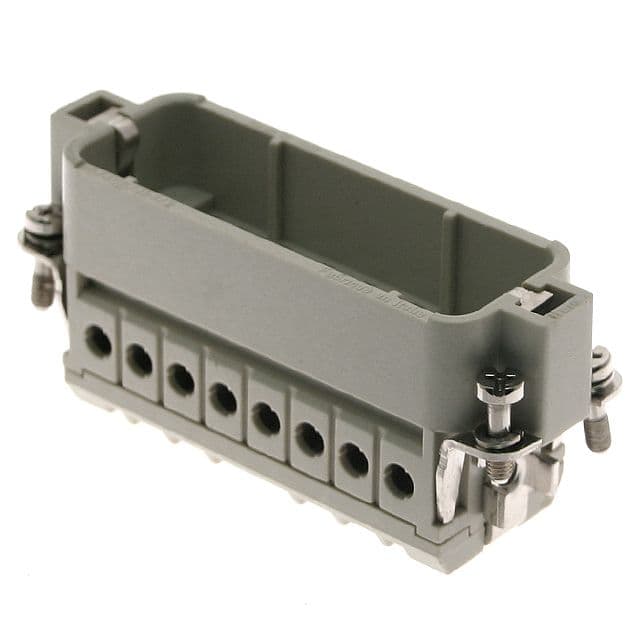 Mencom CDCM-16N Standard, CDC series, Male Rectangular Insert, size 66.16, 16 pin, 16 amp, Crimp, (numbered 17-32) CDCM-16N on Applied Automation
