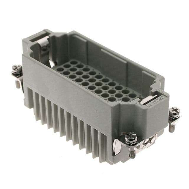 Mencom CDDM-72 Standard, CDD series, Male Rectangular Insert, size 77.27, 72 pin, 10 amp, Crimp CDDM-72 on Applied Automation