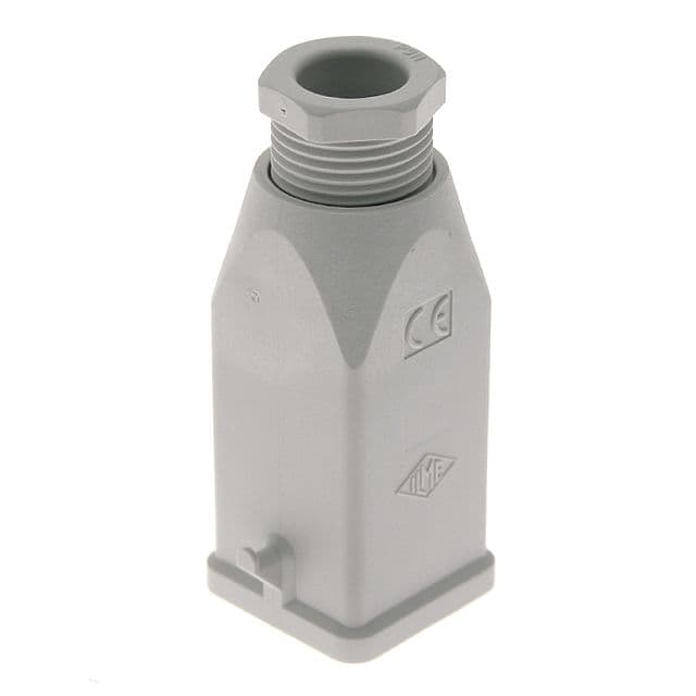 Mencom CK-03V Plastic, Rectangular Hood, size 21.21, 2 Pegs, Top PG11 cable entry, White CK-03V on Applied Automation