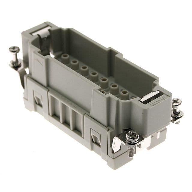 Mencom CCEM-16 Standard, CCE series, Male Rectangular Insert, size 77.27, 16 pin, 16 amp, Crimp CCEM-16 on Applied Automation