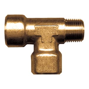 Fairview Fittings 107-B Street Tee Pipe Fitting; Forged Street Tee 1/4" NPT 107-B on Applied Automation