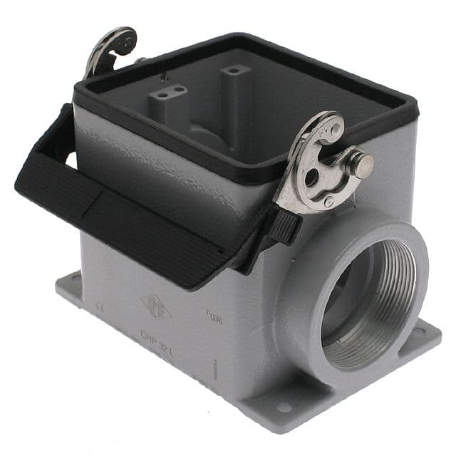 Mencom CHP-32L2 Standard, Rectangular Base, Single Latch, Surface mount, size 77.62, 2 Side PG36 cable entries CHP-32L2 on Applied Automation