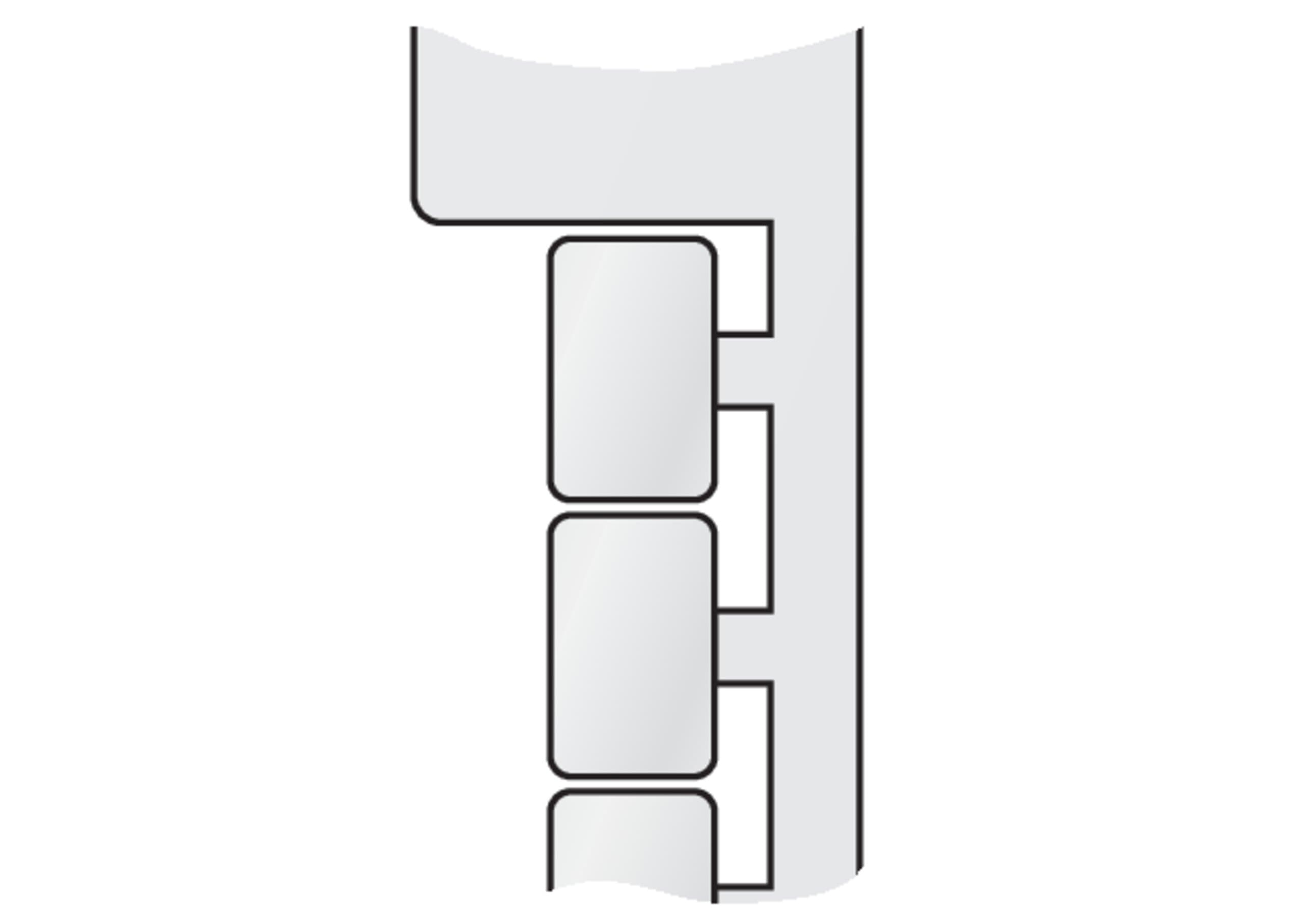 Murrplastik 86401826 86401826 Murrplastik - WGO 12/7L terminal plate, ws, package qty: 756 86401826 on Applied Automation