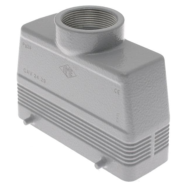 Mencom CAV-24.29 Standard, Rectangular Hood, size 104.27, 4 Pegs, Top PG29 cable entry, High Construction CAV-24.29 on Applied Automation