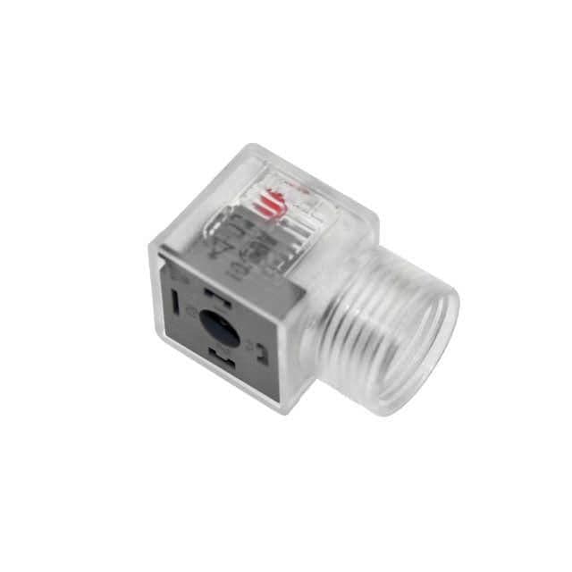 Mencom VAG-022-00 Solenoid Valve Connectors, Field Wireable, 3 Pole, Form A 18mm, 24V, 10A, LED w/MOV, .5-NPT opening VAG-022-00 on Applied Automation