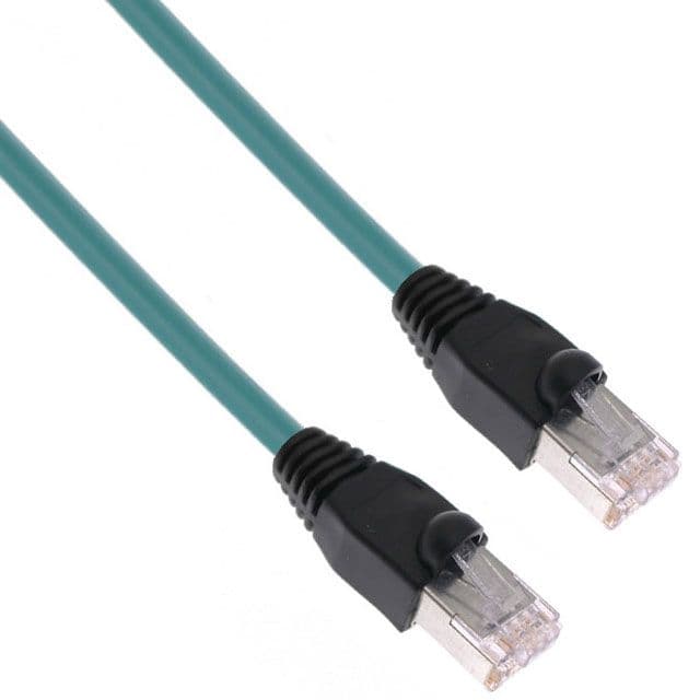 Mencom RJ45SW-8MMP-5M Ethernet , Continuous Flex, Cordset, Shielded to both ends, 4 Pairs, RJ45 Male / RJ45 Male Straight, 5M, 24awg, 1.5A, TPE RJ45SW-8MMP-5M on Applied Automation