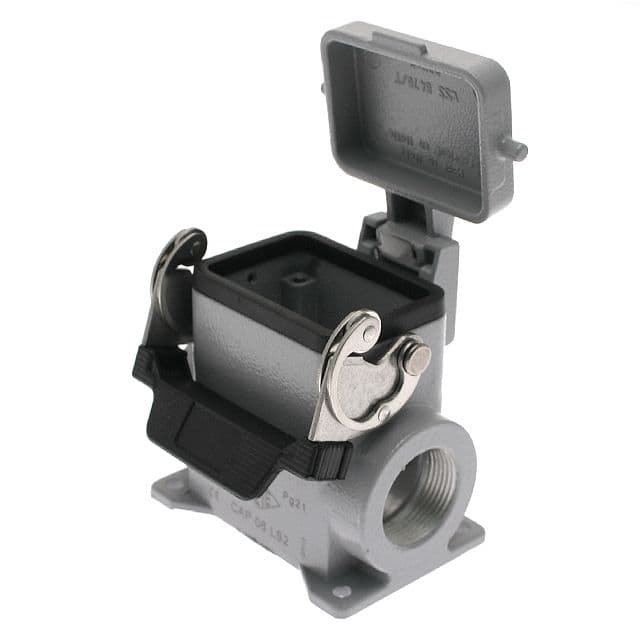 Mencom CAP-06LS2 Standard, Rectangular Base with cover, Single Latch, Surface mount, size 44.27, 2 Side PG21 cable entries, High Construction CAP-06LS2 on Applied Automation