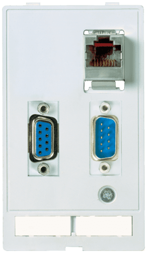 Murr Elektronik 4000-68000-1110000 4000-68000-1110000 Murrelektronik - MODLINK MSDD DATA INSERT, 1xSUB-D9 fem./fem. + 1xSUB-D9 male/male + 1xRJ45 4000-68000-1110000 on Applied Automation
