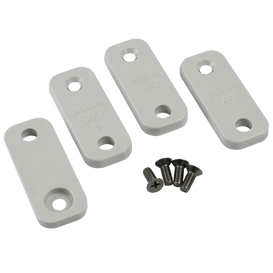 Allied Moulded Products AM4-NULFS Back panel screw kit for use with AMU & AMP Series enclosures 16"x14" through 20"x16" AM4-NULFS on Applied Automation