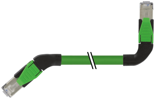 Murr Elektronik 7000-74547-7960080 7000-74547-7960080 Murrelektronik - RJ45 male 45°left /RJ45 male 90°left shielded EN, PUR 2x2xAWG22 shielded gn UL/CSA+drag ch. 0,8m 7000-74547-7960080 on Applied Automation