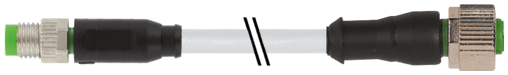 Murr Elektronik 7000-88251-2110030 7000-88251-2110030 Murrelektronik - M8 male 0° / M12 female 0°, PVC 4x0.25 gy UL/CSA 0.3m 7000-88251-2110030 on Applied Automation