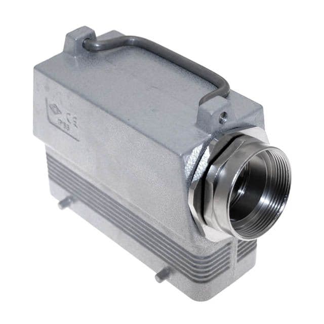 Mencom MQO-24.40 Standard, Rectangular Hood, size 104.27, 4 Pegs, Side M40 cable entry MQO-24.40 on Applied Automation