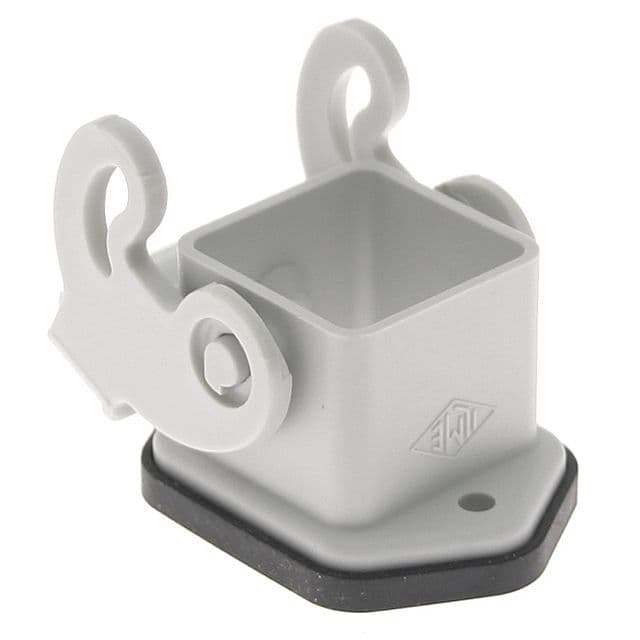 Mencom CK-03I Plastic, Rectangular Base, Bulkhead mount, size 21.21, Single Latch, White CK-03I on Applied Automation