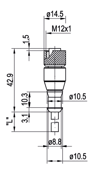 SensoPart 902-50805 902-50805 SENSOPART - M12 socket, 4-pin, straight, open ends, length 2 m, a-coded, PUR, IP 65, IP 67, IP 68, L4-2m-G-PUR 902-50805 on Applied Automation