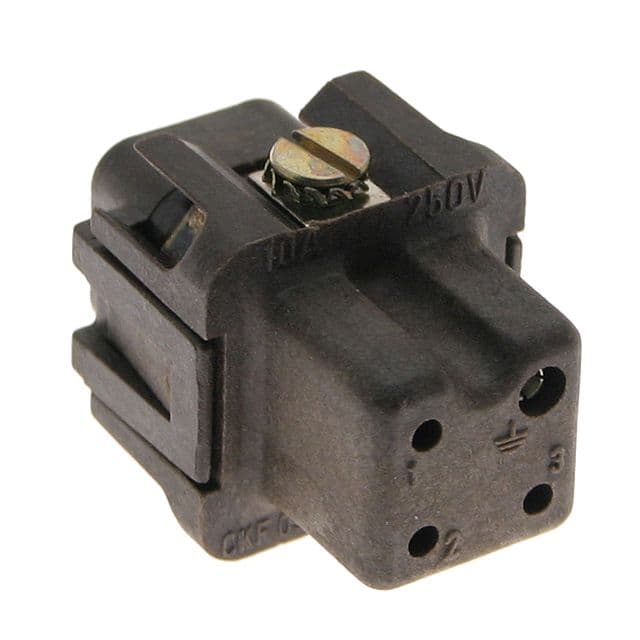 Mencom CKF-03RY High-Temp, CK series, Female Rectangular Insert, size 21.21, 4 pin, 10 amp, Screw CKF-03RY on Applied Automation