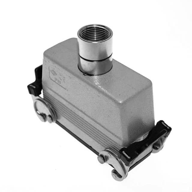 Mencom CAVT-24.5G Standard, Rectangular Hood, size 104.27, Double Latch with gasket, Top .75-NPT cable entry, High Construction CAVT-24.5G on Applied Automation