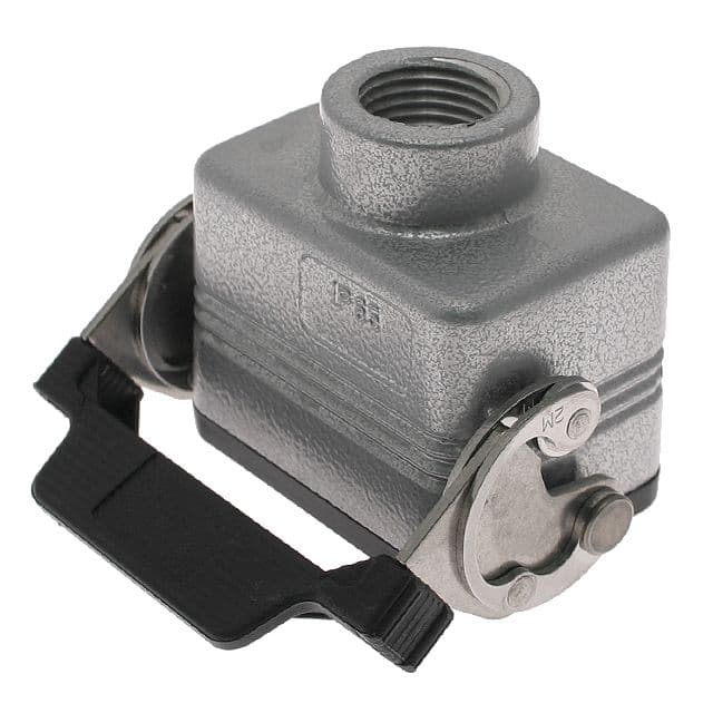 Mencom CHVT-06.4LG Standard, Rectangular Hood, size 44.27, Single Latch with gasket, Top .5-NPT cable entry CHVT-06.4LG on Applied Automation