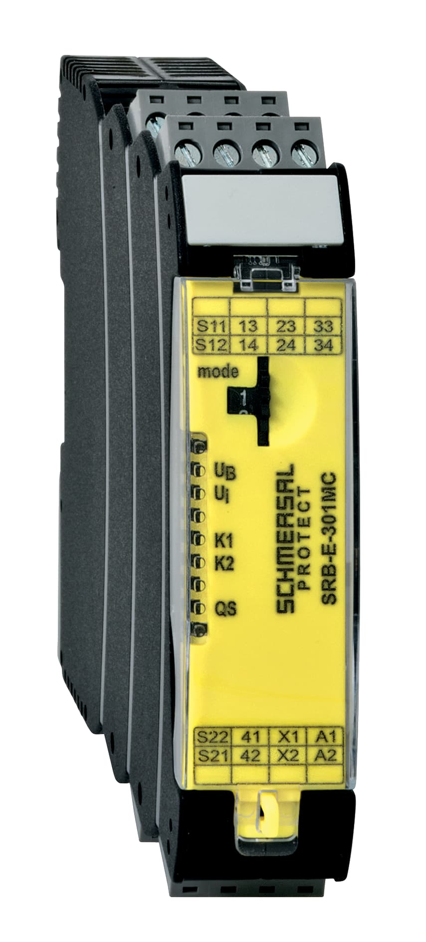 Schmersal SRB-E-301MC SRB-E-301MC Schmersal - Safety-monitoring modules; Stop category 0 (multifunctional); 1 Signalling contact; Plug-in screw terminals with coding; Suitable for applications up to Cat. 4 / PL e und up to SIL 3; 1 or 2 channel signal evaluation; Start / feedback circuit monitoring; SRB-E-301MC on Applied Automation