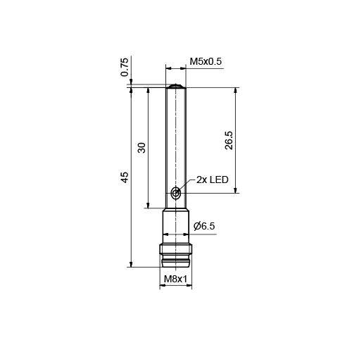 SensoPart 719-21002 719-21002 SENSOPART - Photoelectric diffuse sensor, FT 05 R-PSL-M3 719-21002 on Applied Automation