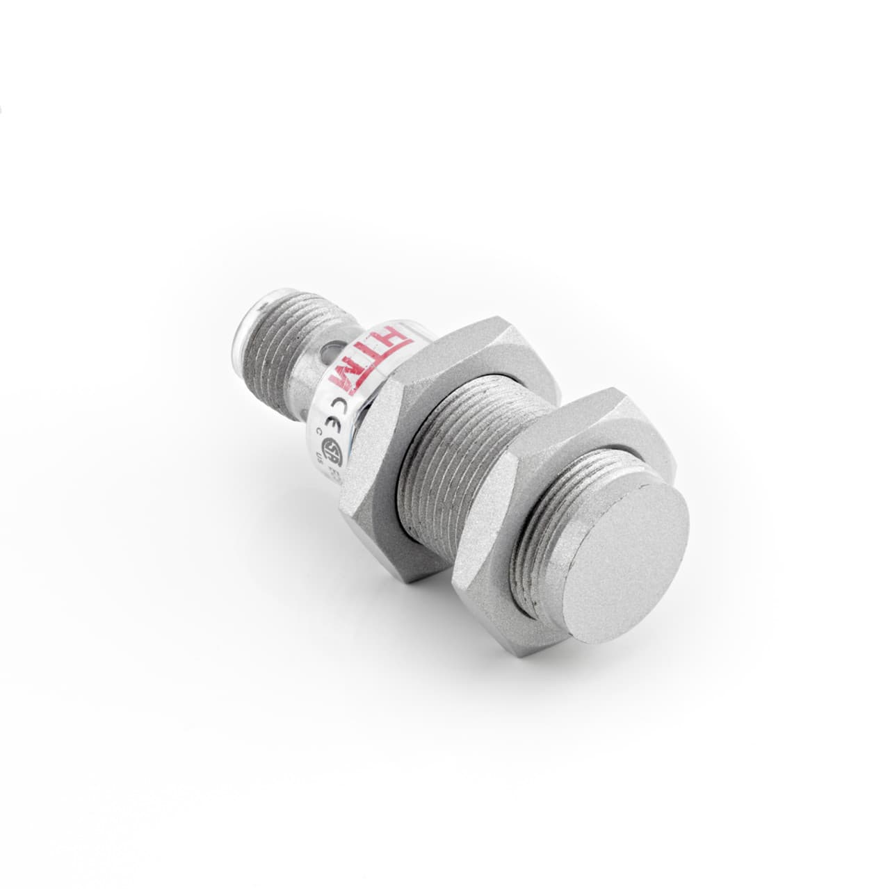 HTM Sensors ECS1-1808N-ARS4-PTFE-100C ECS1-1808N-ARS4-PTFE-100C HTM Sensors - M18, Extended Range MetalHead Proximity Sensor, Shielded, 8 mm Range, NPN, Normally Open, M12 A Coded Connector ECS1-1808N-ARS4-PTFE-100C on Applied Automation