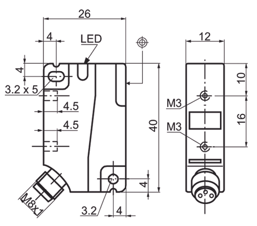 SensoPart 697-01067 697-01067 SENSOPART - , IT 12-8N-PS-M3 697-01067 on Applied Automation