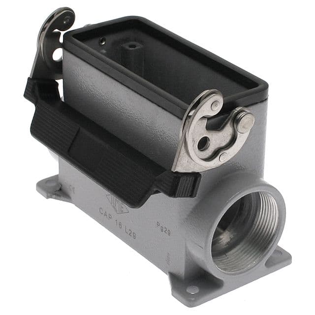 Mencom CAP-16L29 Standard, Rectangular Base, Single Latch, Surface mount, size 77.27, Side PG29 cable entry, High construction CAP-16L29 on Applied Automation