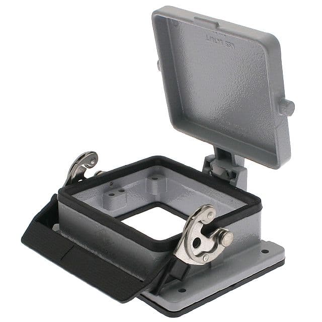 Mencom CHI-32LS Standard, Rectangular Base, Bulkhead mount, size 77.62, Single Latch & cover CHI-32LS on Applied Automation