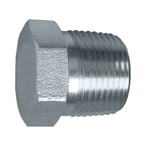 Fairview Fittings S1021-E S1021-E PIPE PLUG ; HEX HEAD 3/4 MPT STEEL S1021-E on Applied Automation