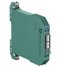 Pepperl + Fuchs Z960.F Zener Barrier, 2-channel, AC version, Working voltage 6.5 V at 10 µA, Series resistance max. 79 Ω, Fuse rating 50 mA, DIN rail mountable, Replaceable back-up fuse, Star connection, Type: AC versionpa Z960.F on Applied Automation
