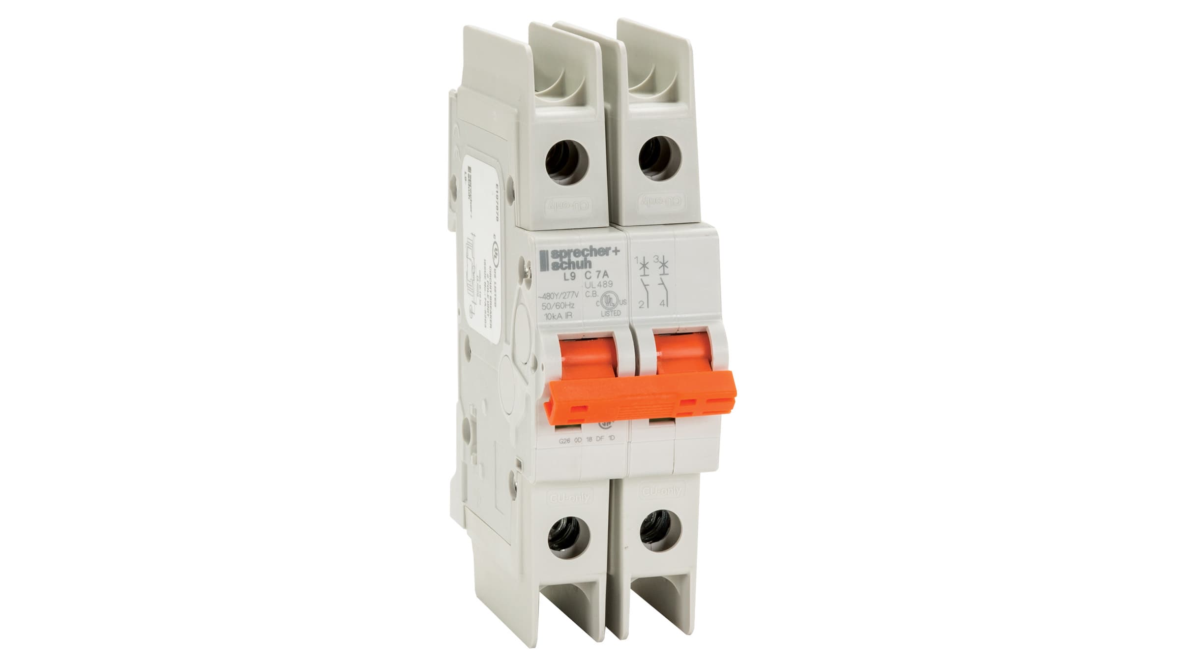 Sprecher + Schuh L9-10/2/D Sprecher + Schuh L9-10/2/D - Miniature Circuit Breakers, CURVE-D, 10A, 2-POLE, UL489/ CSA/ CE L9-10/2/D on Applied Automation